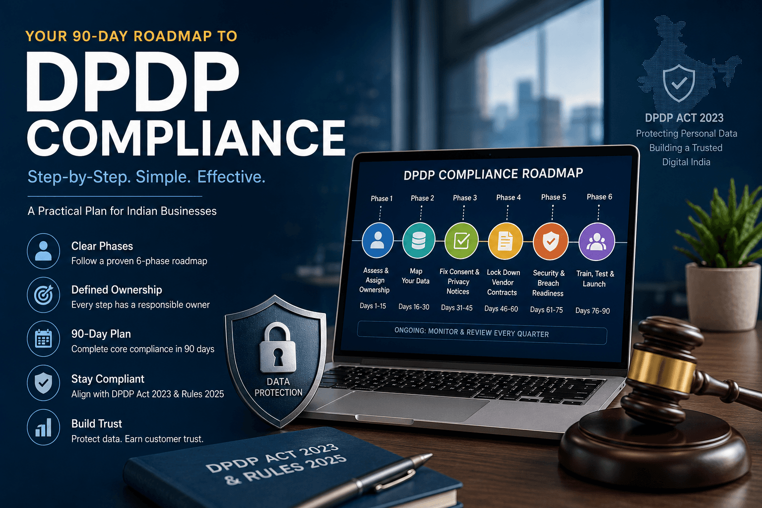 How to Make Your Business DPDP Compliant: Step-by-Step Roadmap