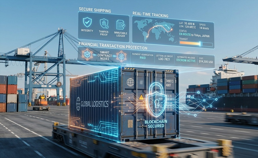 Logistics Companies Use Blockchain for Secure Transactions