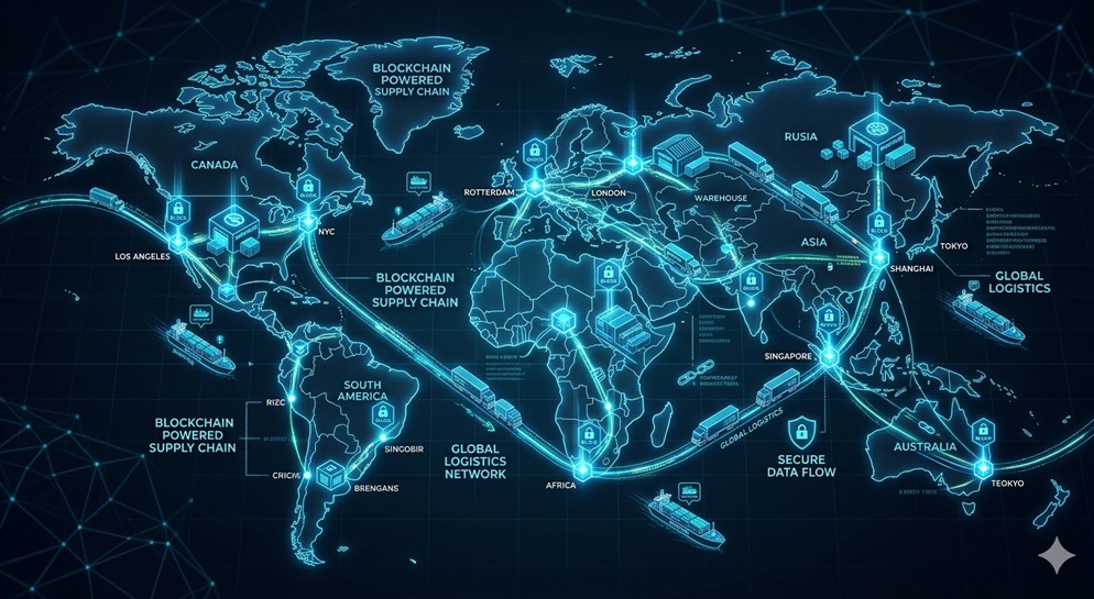 Logistics Companies Use Blockchain for Secure Transaction