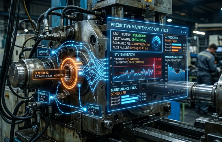Reduce Manufacturing Downtime by 30% AI Powered Solutions