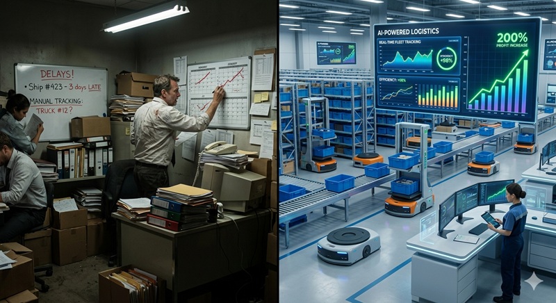 AI Automation Systems Can Increase Logistics Profit by 200%