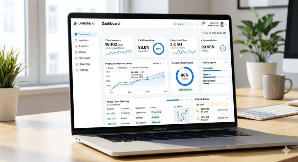 AI warehouse management system
