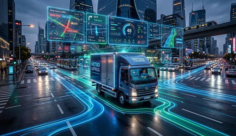 AI automation systems in logistics