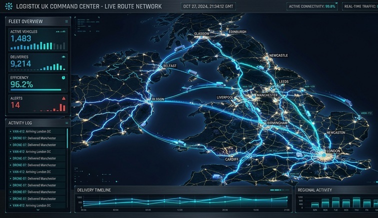 Real Time Delivery Tracking System for eCommerce Businesses in UK