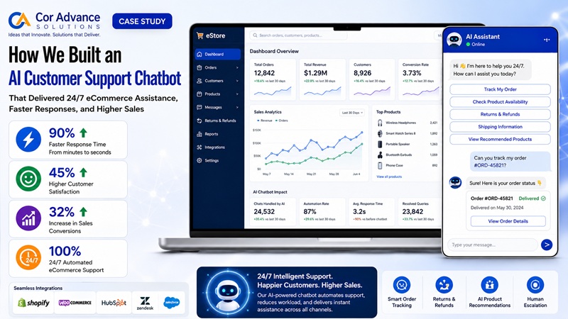 AI chatbots for eCommerce businesses
