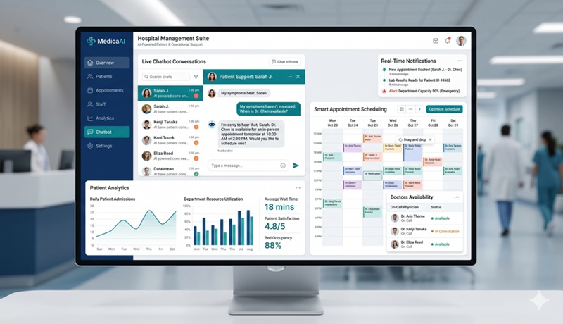 We Developed an AI Powered Patient Support System for Hospitals
